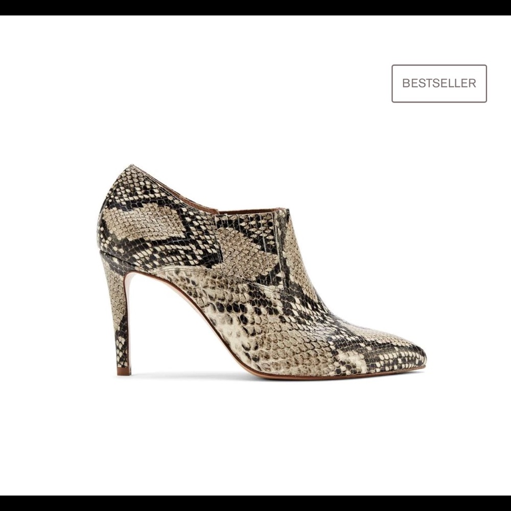 Inez Marisol Natural Snake Emboss
